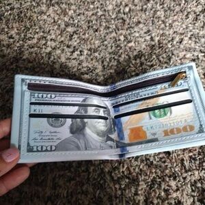 Custom 100$ bill wallet